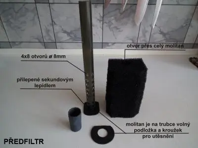 Čištění filtru